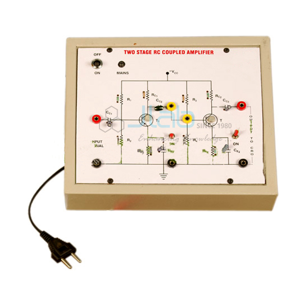 R.C. Coupled Amplifier Two Stage
