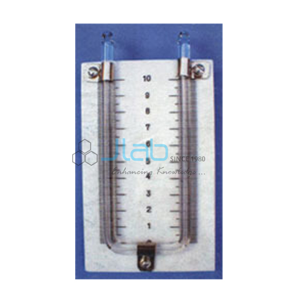 Glass Manometer Tube Mounted
