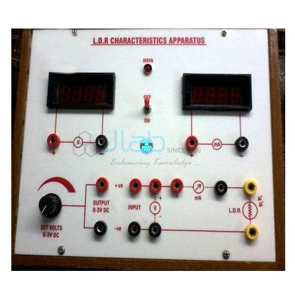 LDR Characteristics Apparatus
