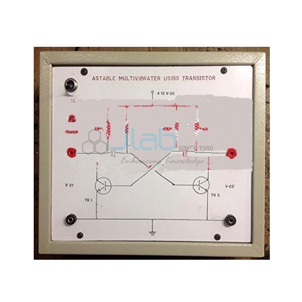 Astable Multivibrator using Transistors