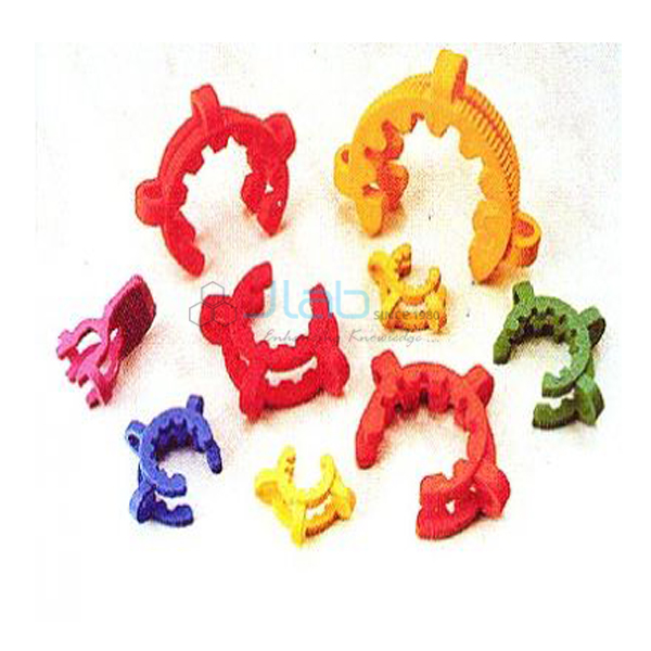 Interchangeable Glassware Joint Clips 19/26 Blue