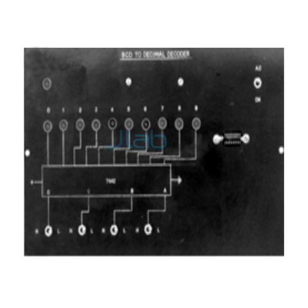 BCD to Decimal Decoder Using IC 7492