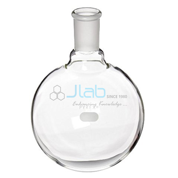Narrow Neck Round Bottom Flasks, Borosilicate Glass