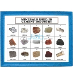 Minerals Collection Used in Cement Industry, Set of 15